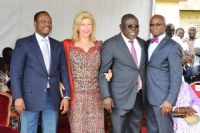 Mankono/ Inauguration de l’école maternelle Dominique Ouattara offerte par le ministre Cissé Bacongo